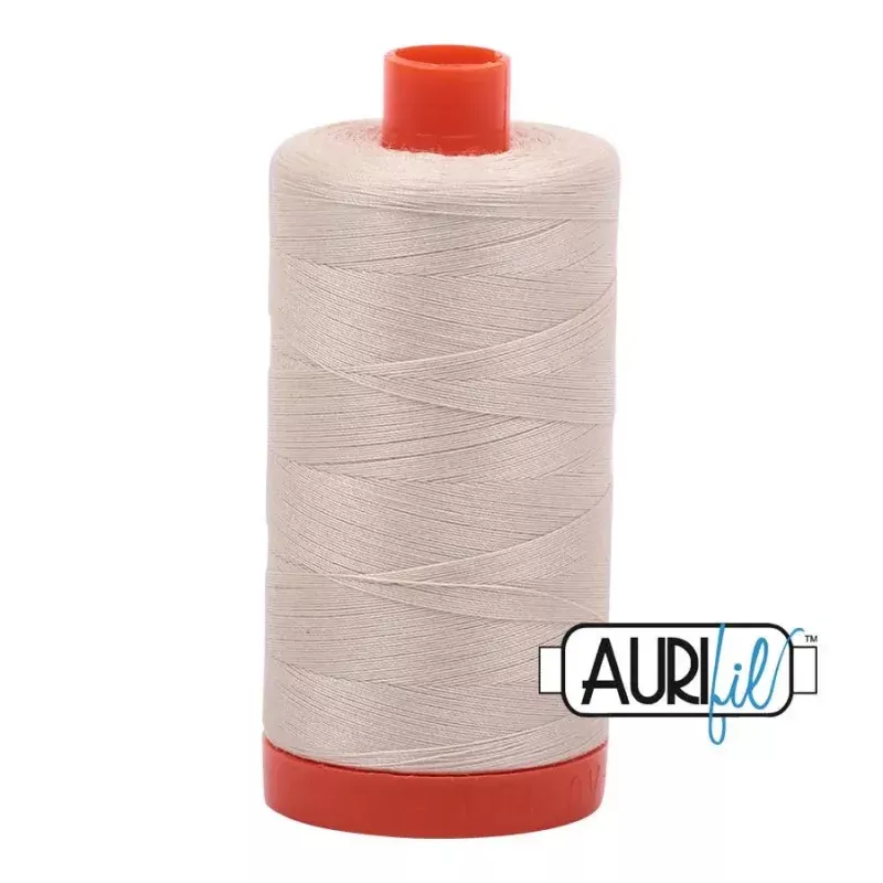 2310 Light Beige Aurifil Cotton 50wt Large Spool