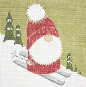 3K Designs – Skiing Gnome