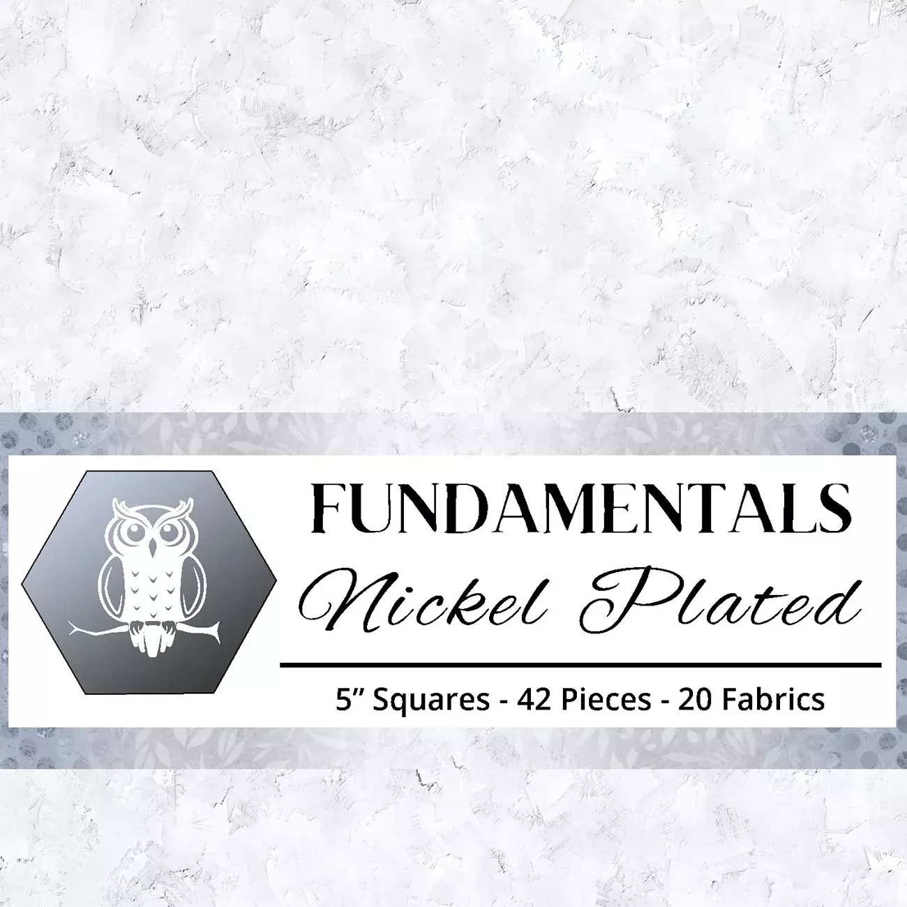 5in Squares Fundamentals: Nickel Plated 42pcs