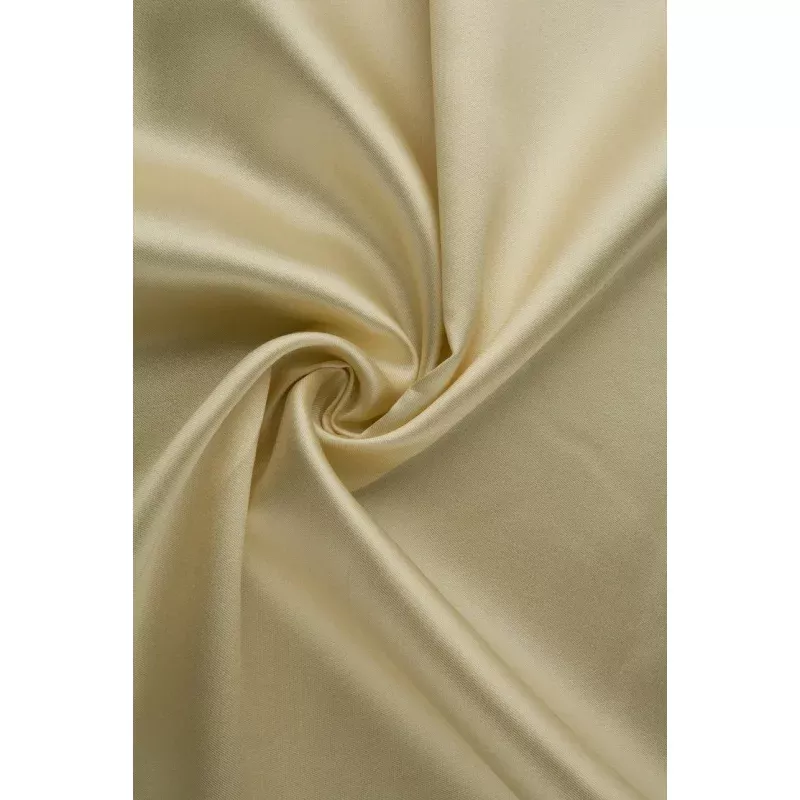 Antique White Silk Wool Fabric