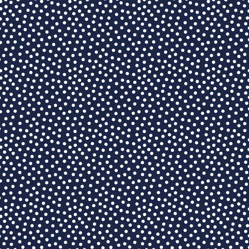 Barely Basics Lots a Dots Quilting Cuddle Navy Fabric Per Yard