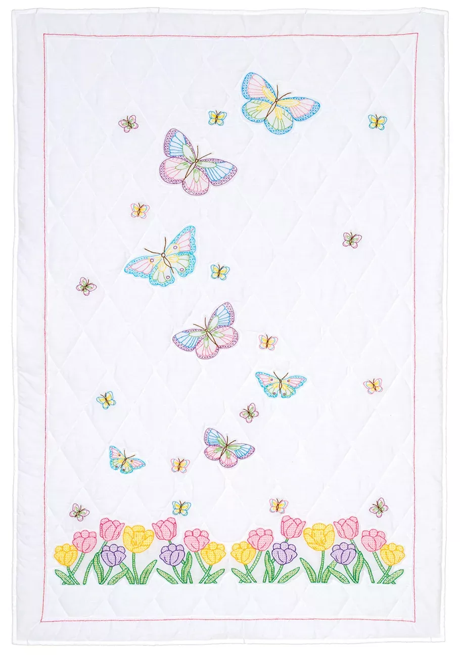 Beautiful Blooms Lap Quilt