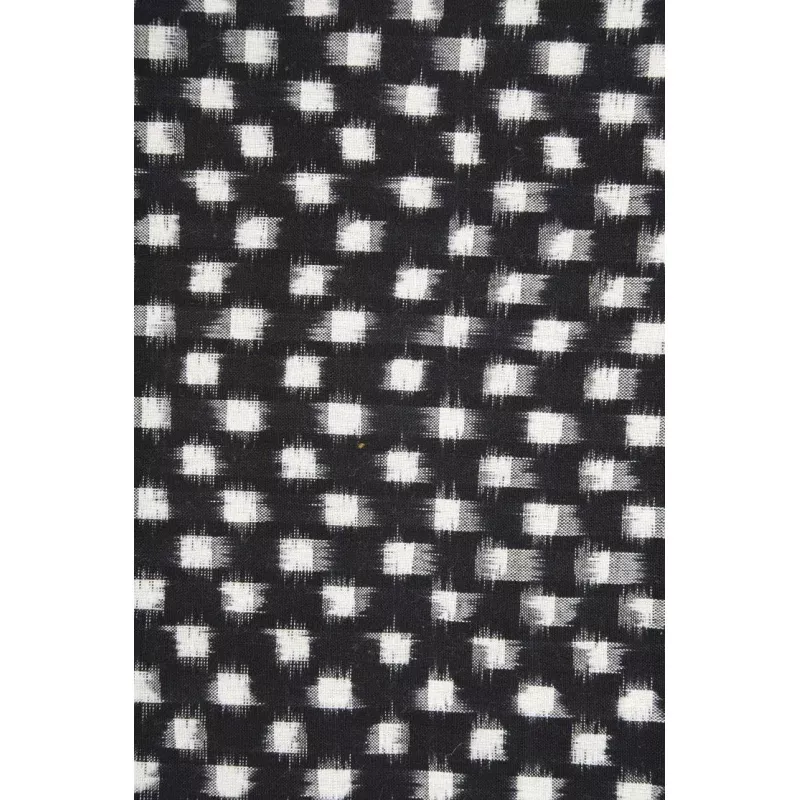 Black 70 Cotton Ikat