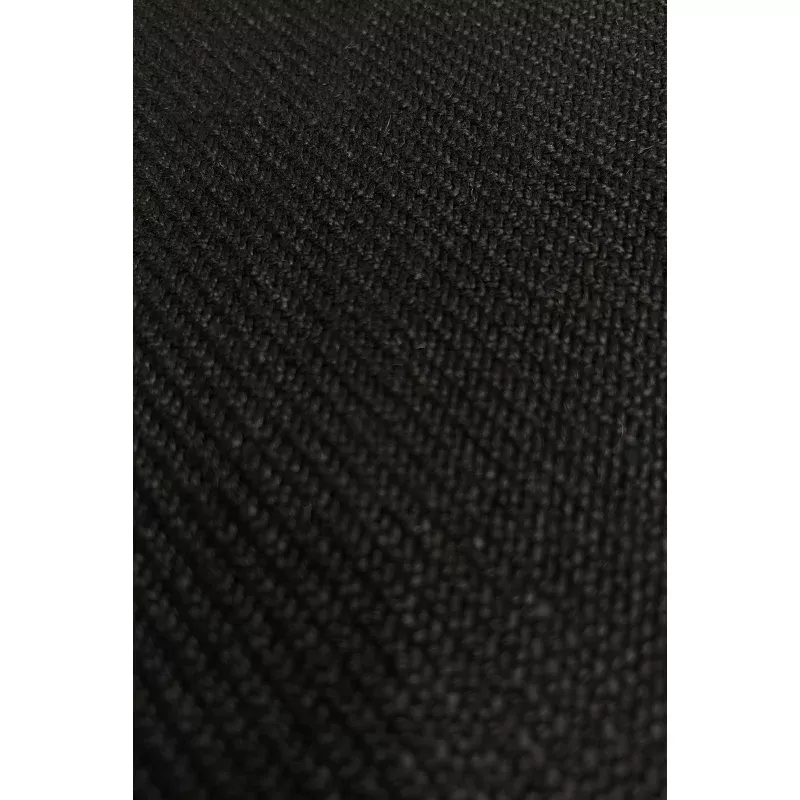 Black Upholstery Twill Linen