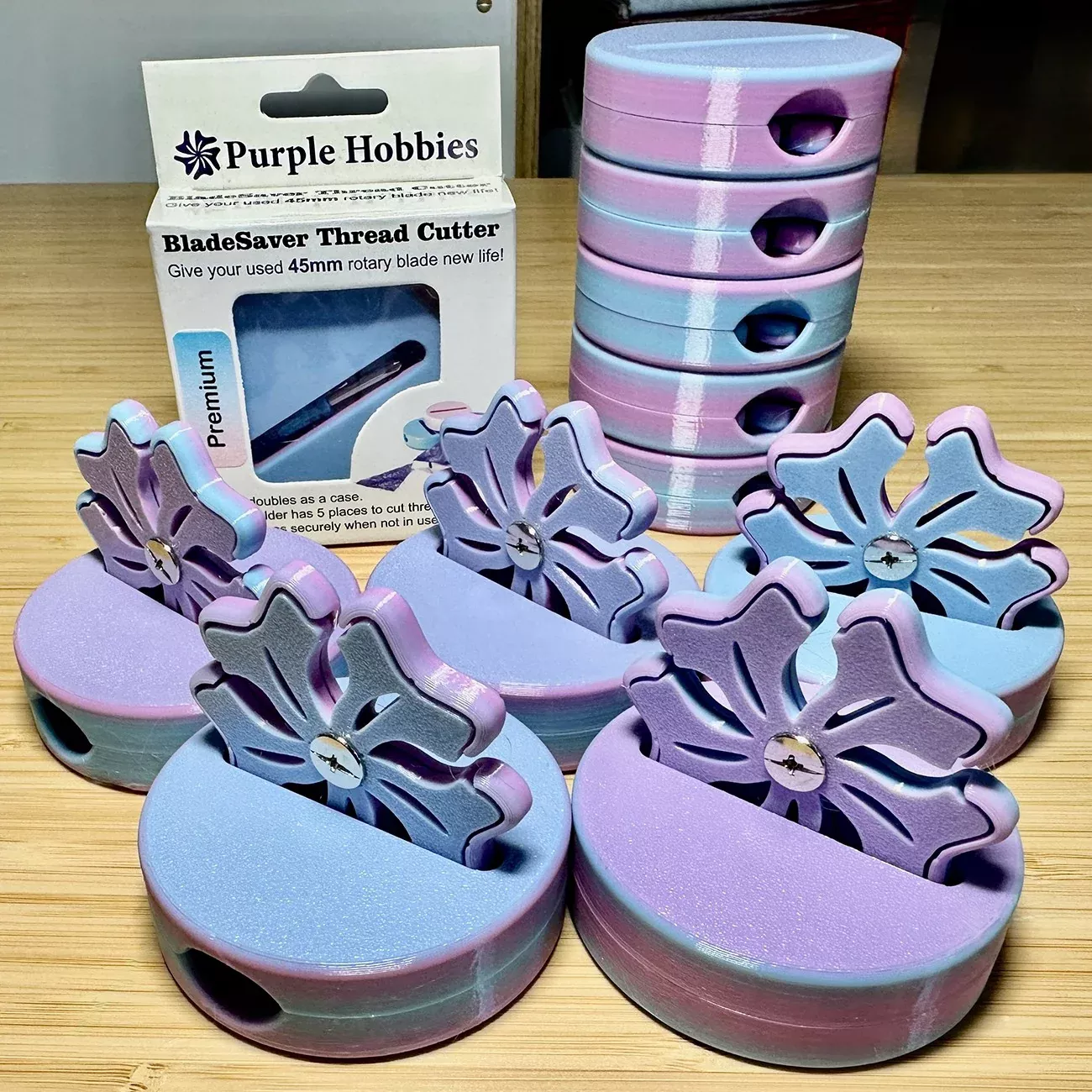 BladeSaver 45mm Premium Pink-Blue
