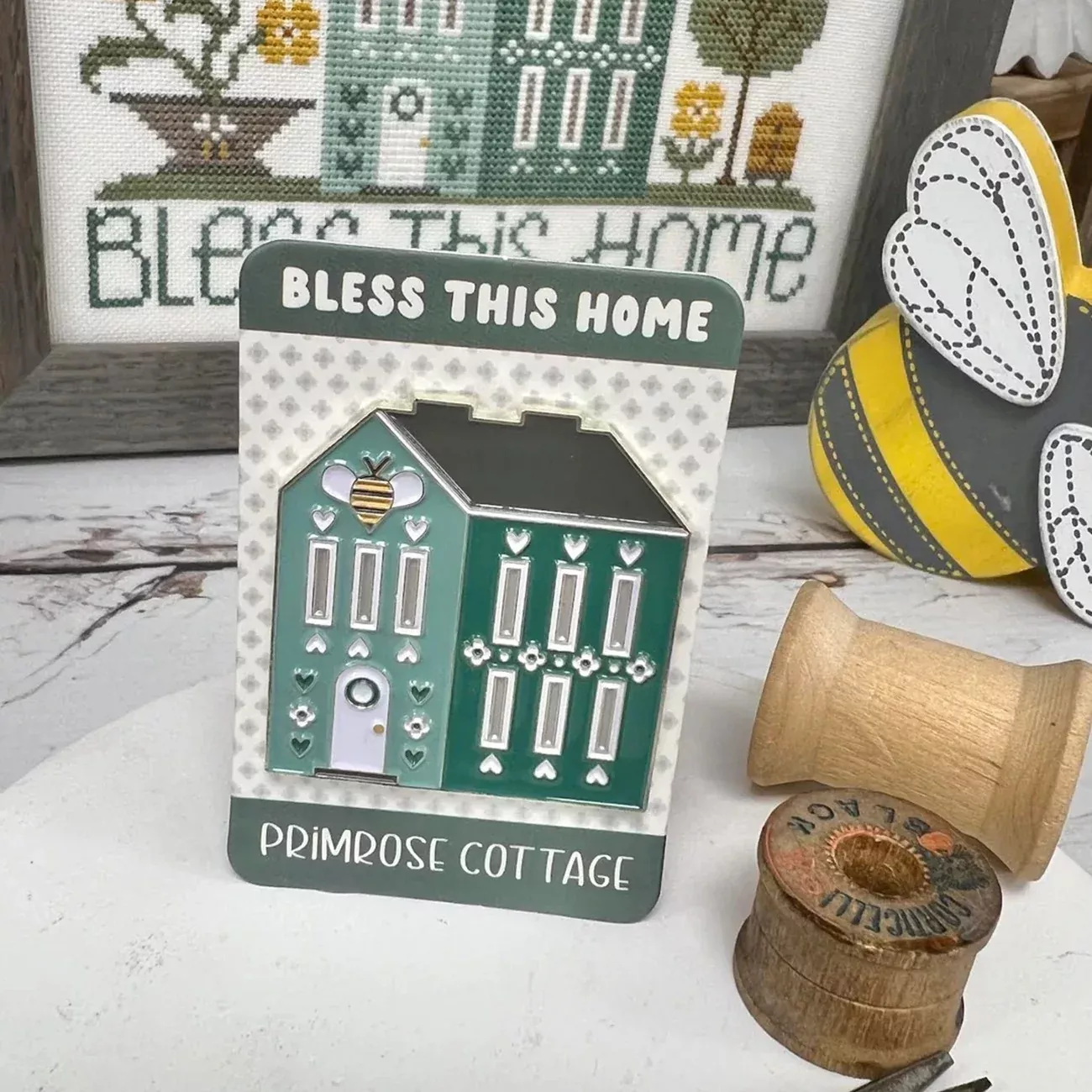 Bless This Home Needle Minder