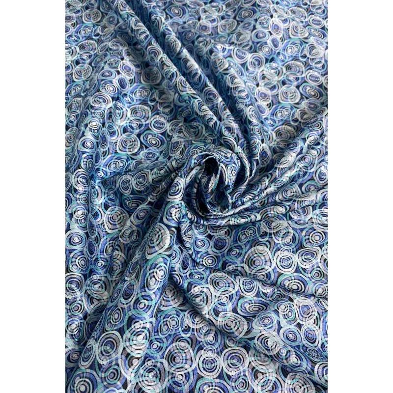 Blue Cotton Digital Prints CDP-019/1
