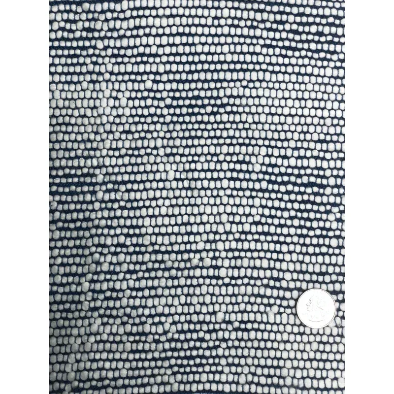 Blue/White BGP-883 Cotton Blend Tweed