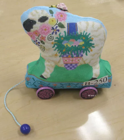 Brenda Stofft Designs – Sheep Pull Toy