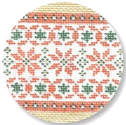 CBK Needlepoint Collections – Red Poinsettia