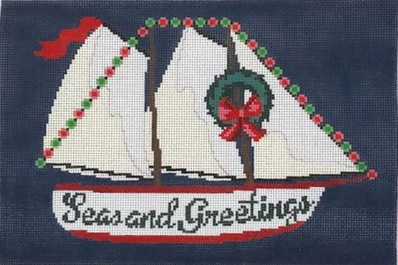 CBK Needlepoint – Seas and Greetings