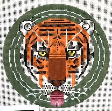 Charley Harper Needlepoint – Cool Carnivore