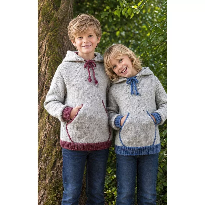 Children’s Hooded Pullover Pattern