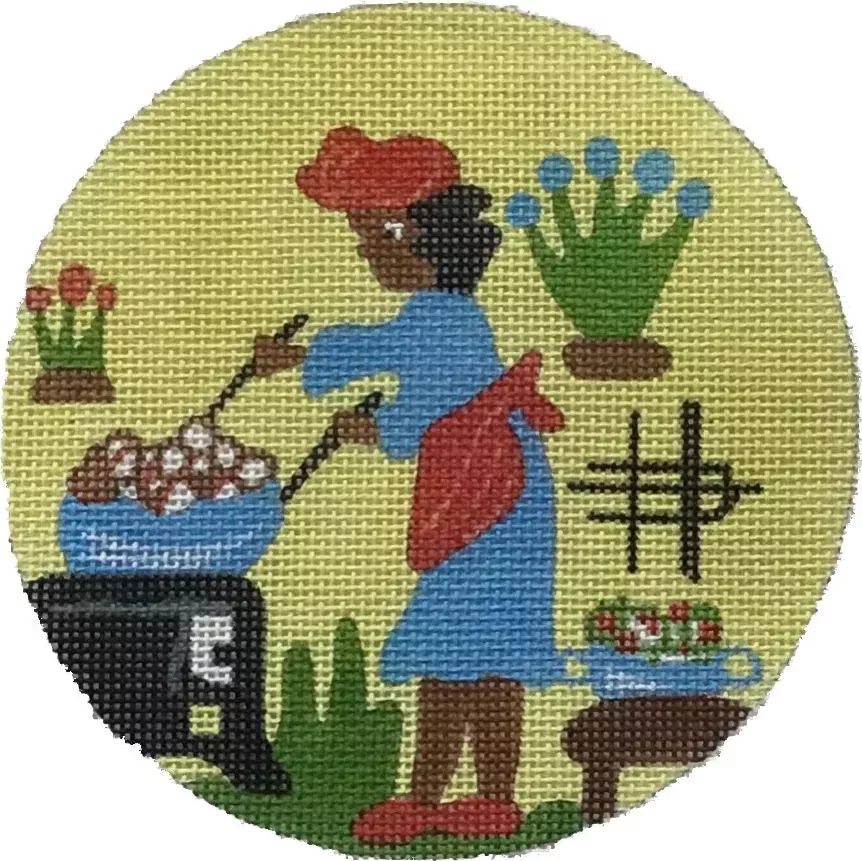 Clementine Hunter Picnic Ornament
