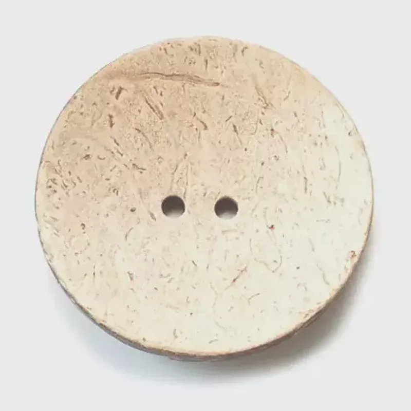 Coconut Solid-Color Buttons (58mm)