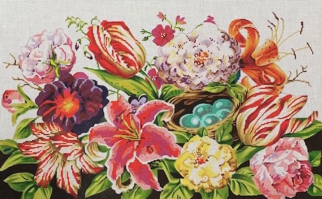 Colors of Praise – Floral with Bird Nest
