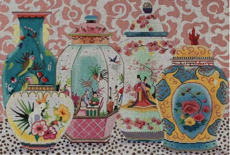Colors of Praise – Oriental Urns