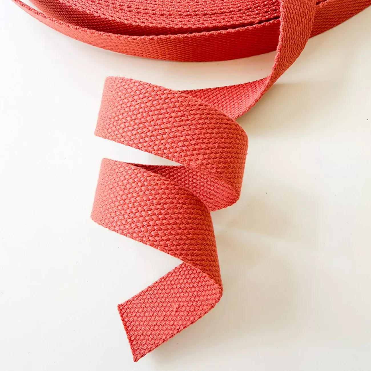 Cotton Webbing Rusty 50yds