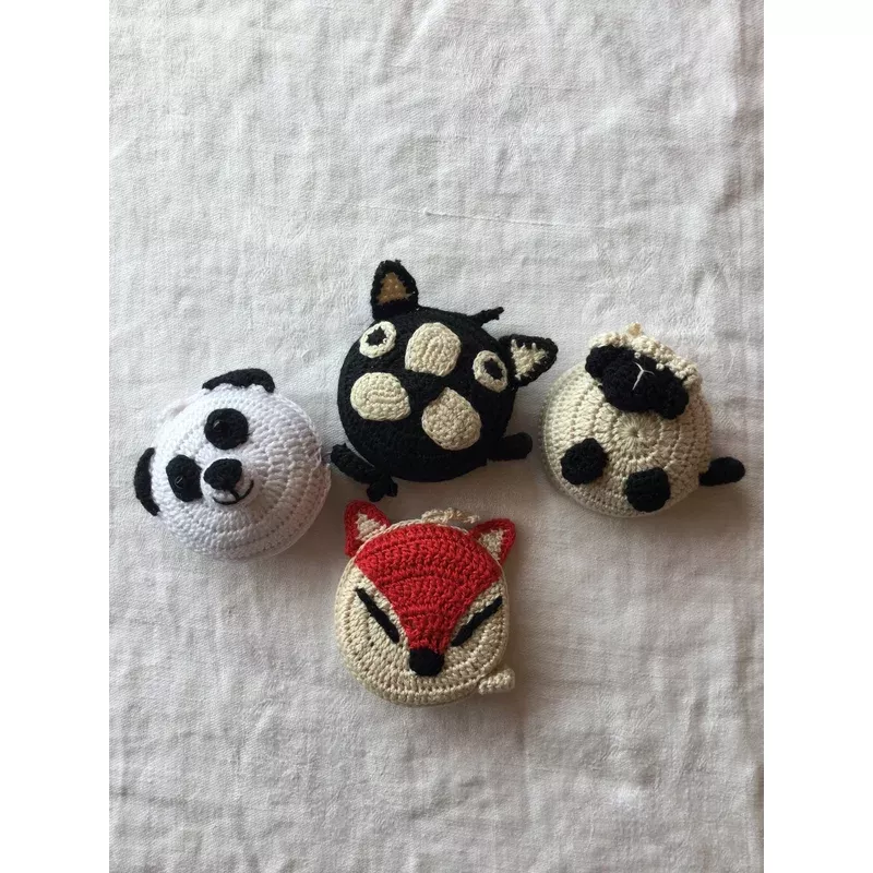 Crocheted Animal Tape Measure
