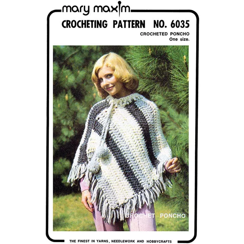 Crocheted Poncho Pattern