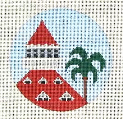Danji Designs – Palm Tree and Hotel Del Ornament