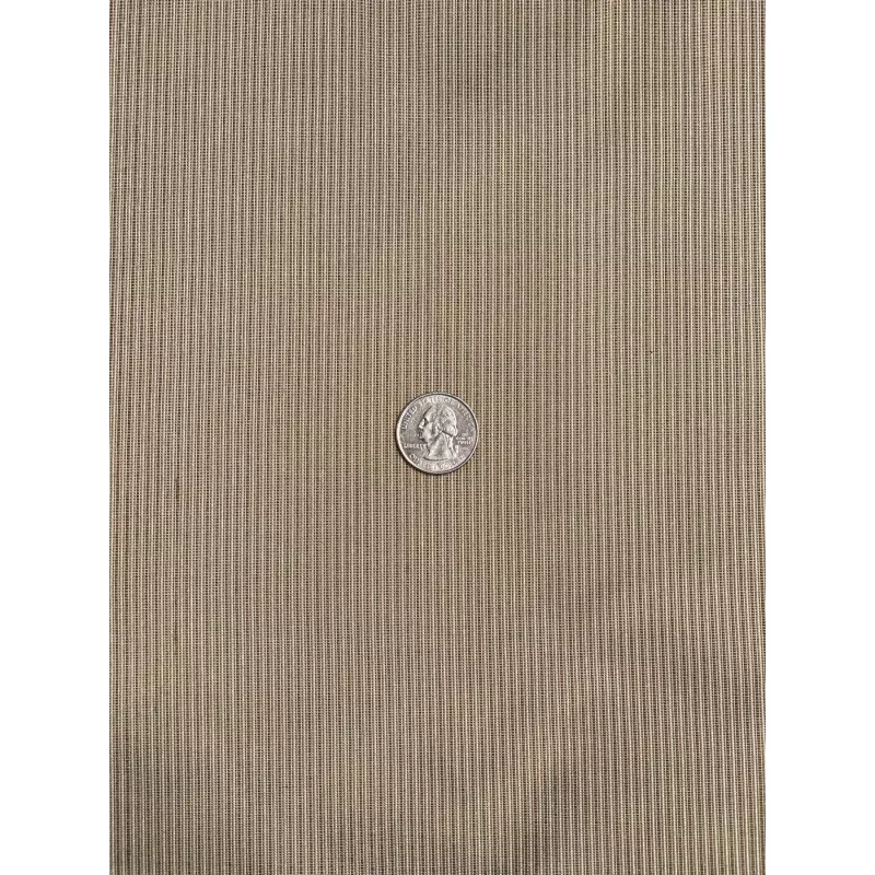 Dark Khaki Silk Ottoman Fabric
