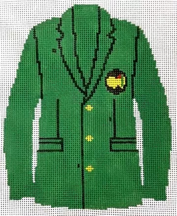 Elm Tree Needlepoint – Masters Green Jacket