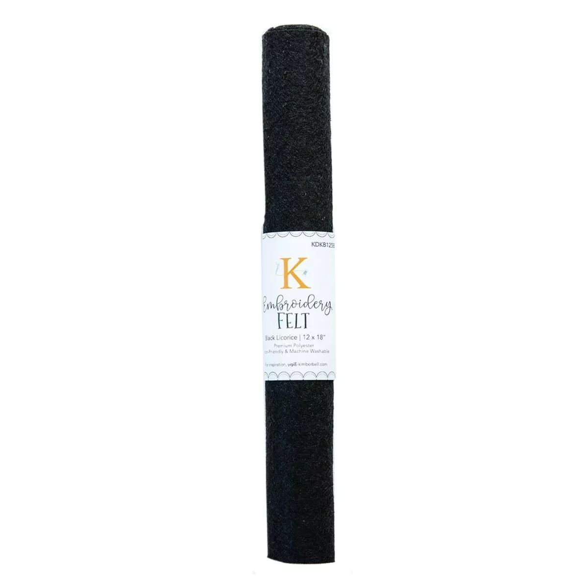 Embroidery Felt - Black Licorice