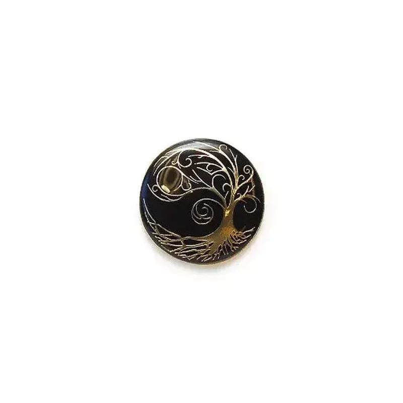 Enamel Tree with Swirly Branches (28mm)