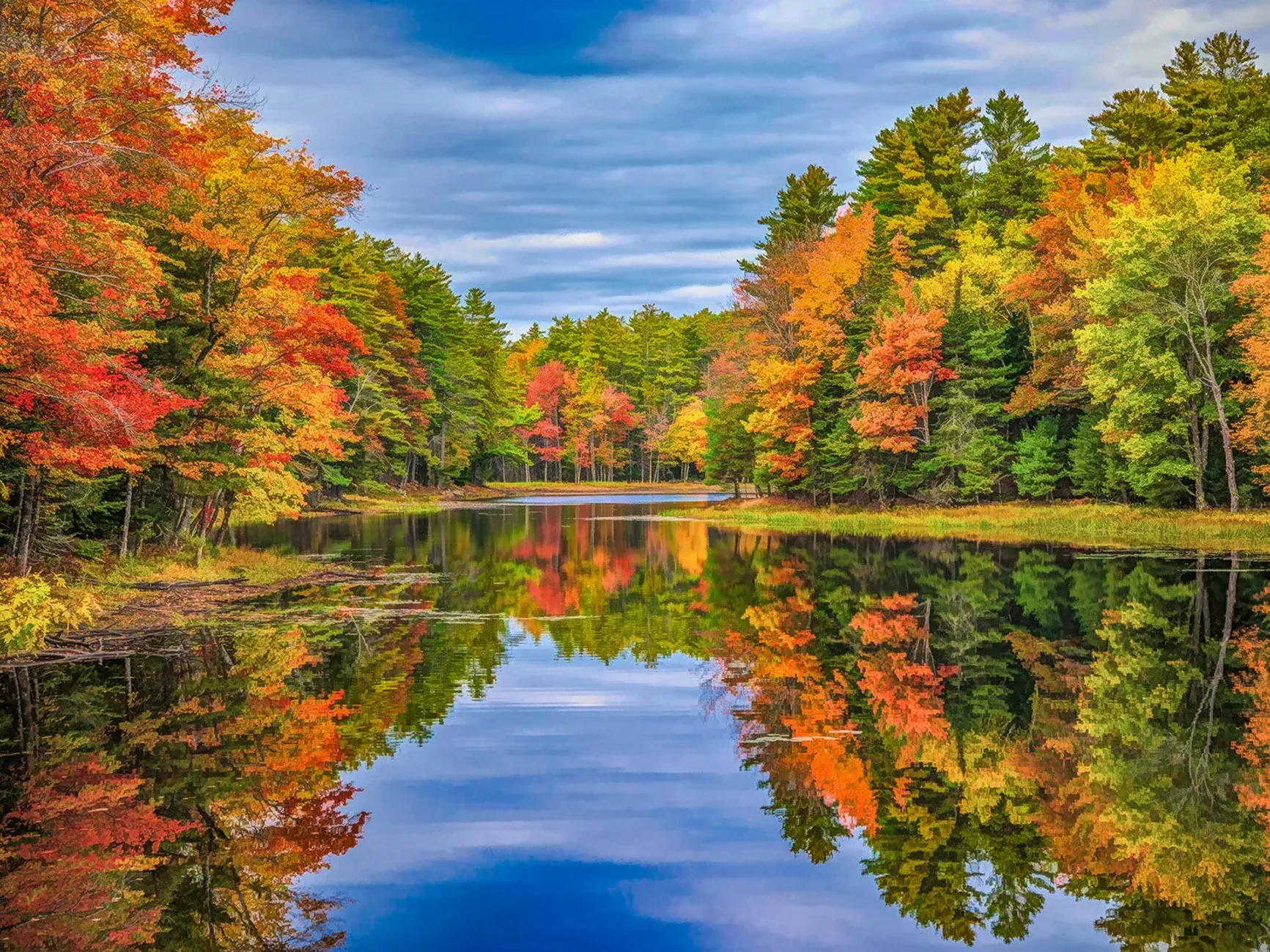 Fall Color Reflection Panel 32in x 24in