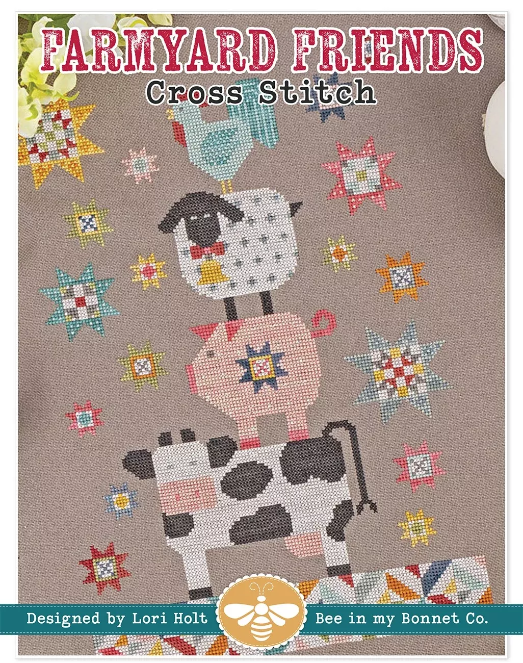 Farmyard Friends Cross Stitch Pattern