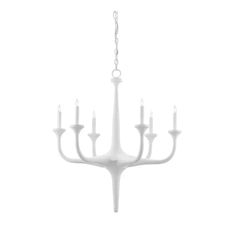Gesso Chandelier