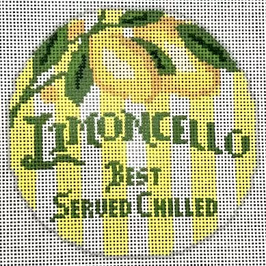 The Gingham Stitchery – Limonicello Happier Hour Coaster