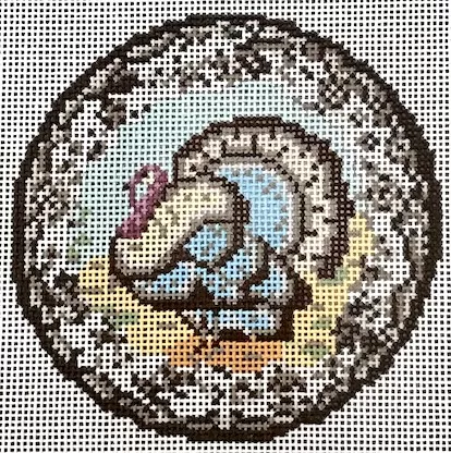 The Gingham Stitchery – Transferware Turkey