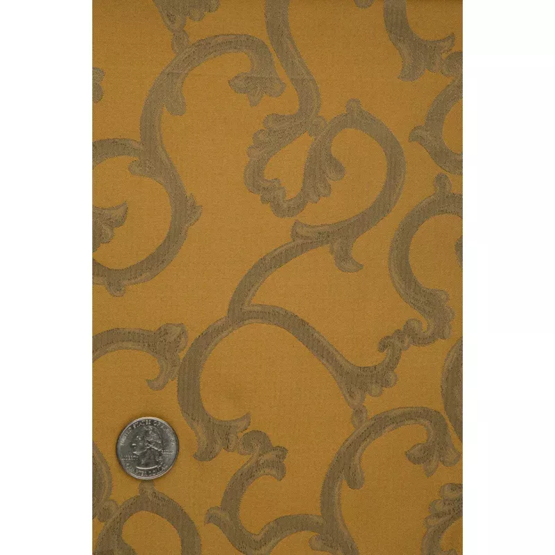 Golden Brown 005 Silk Jacquard