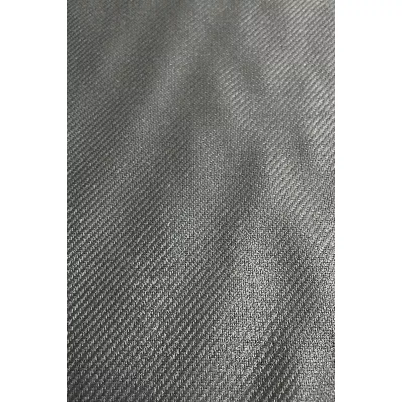 Gray Upholstery Twill Linen