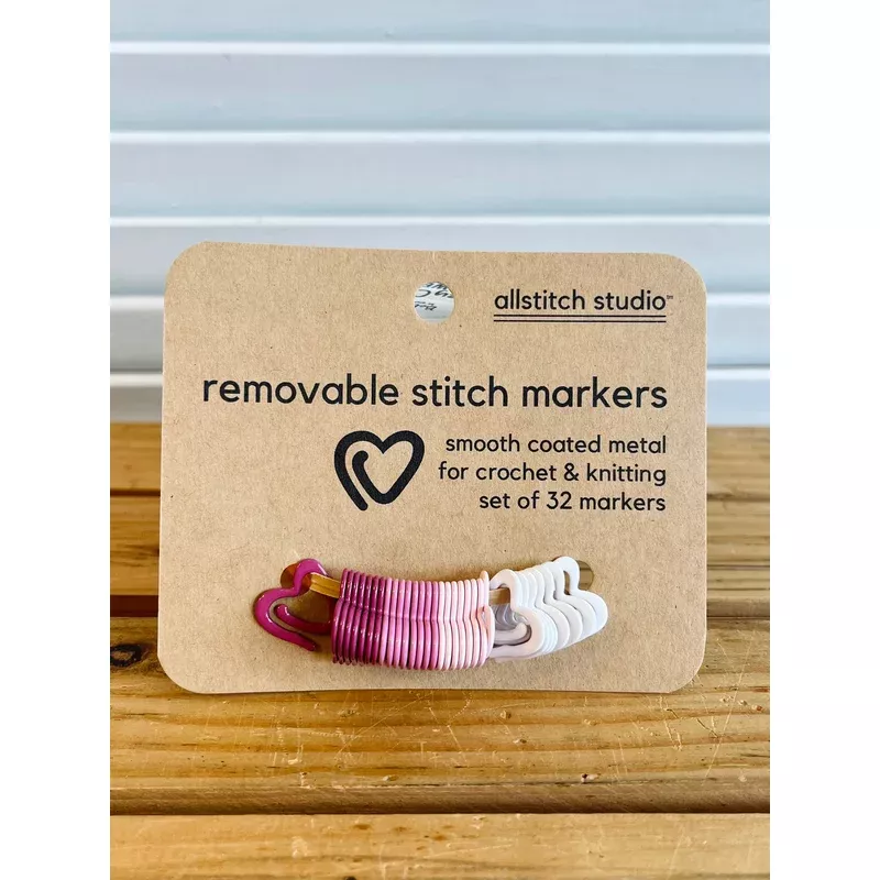Heart Ring Stitch Markers