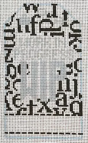 Hedgehog Needlepoint – Work in Progress