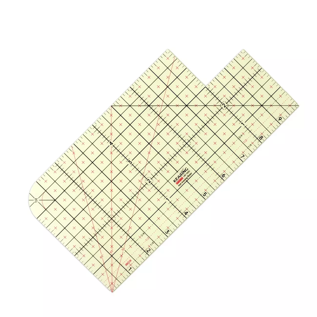 Hot Ironing Ruler 10in x 5in