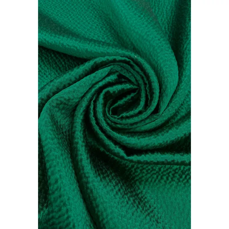 Jade Hammered Silk Satin