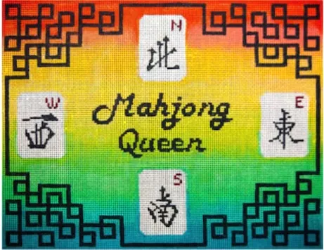 JP Needlepoint – Mahjong Queen