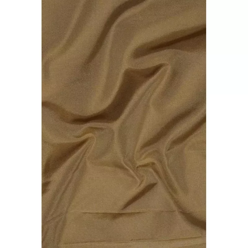 Khaki Taffeta Silk Fabric
