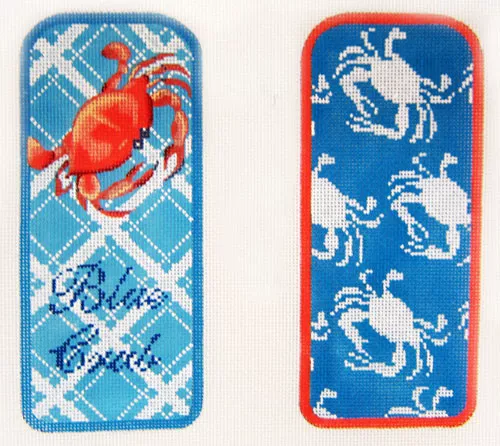 Kirk & Bradley – Blue Crab Eyeglass Case