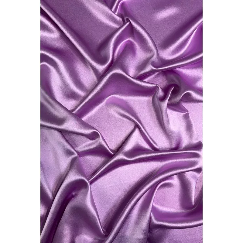 Lavendula Silk Crepe Back Satin Fabric