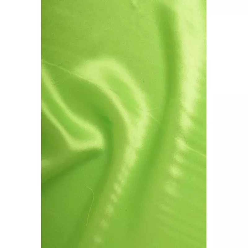 Lime Green Stretch Charmeuse Fabric