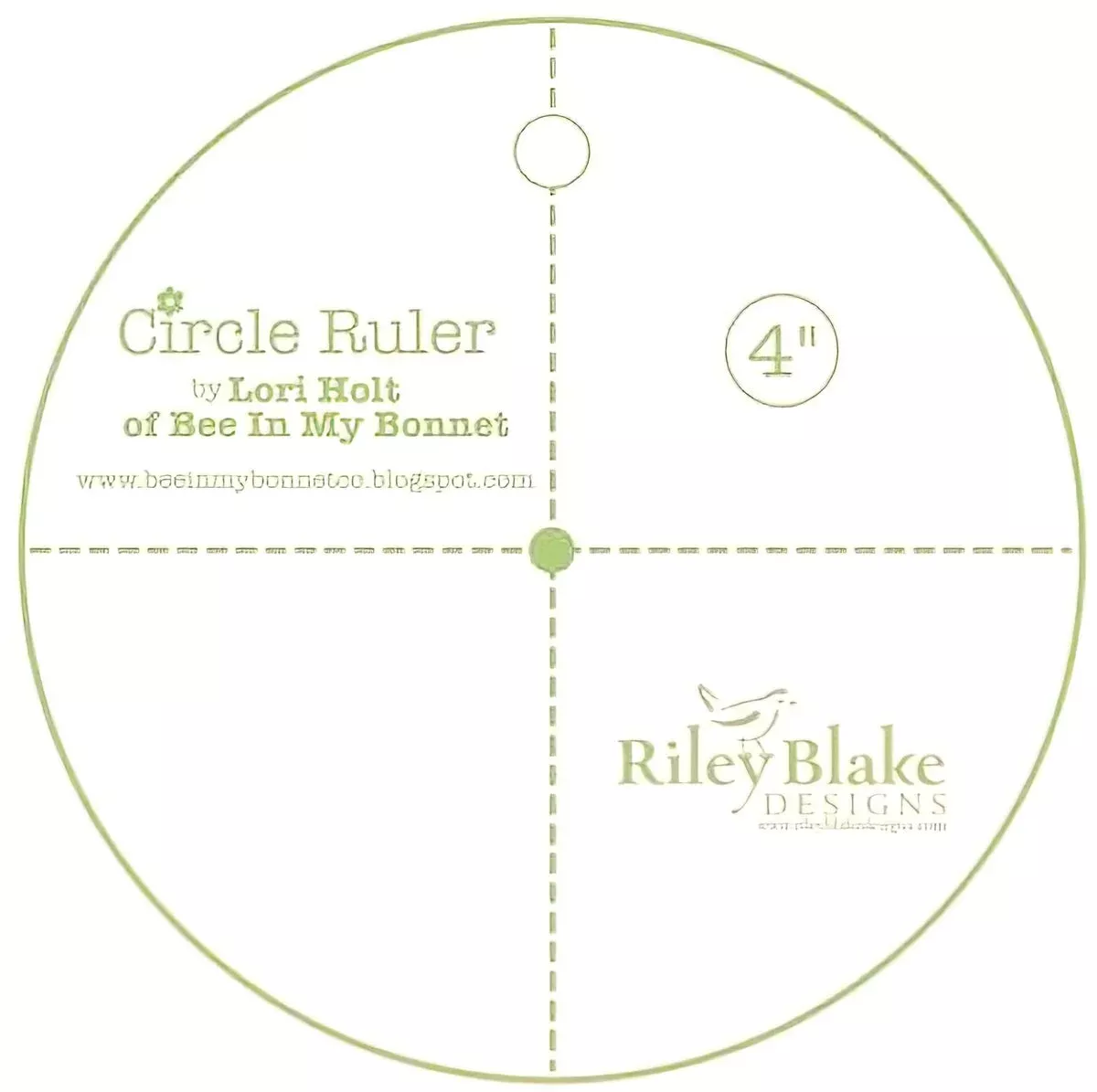 Lori Holt 4 Inch Circle Ruler