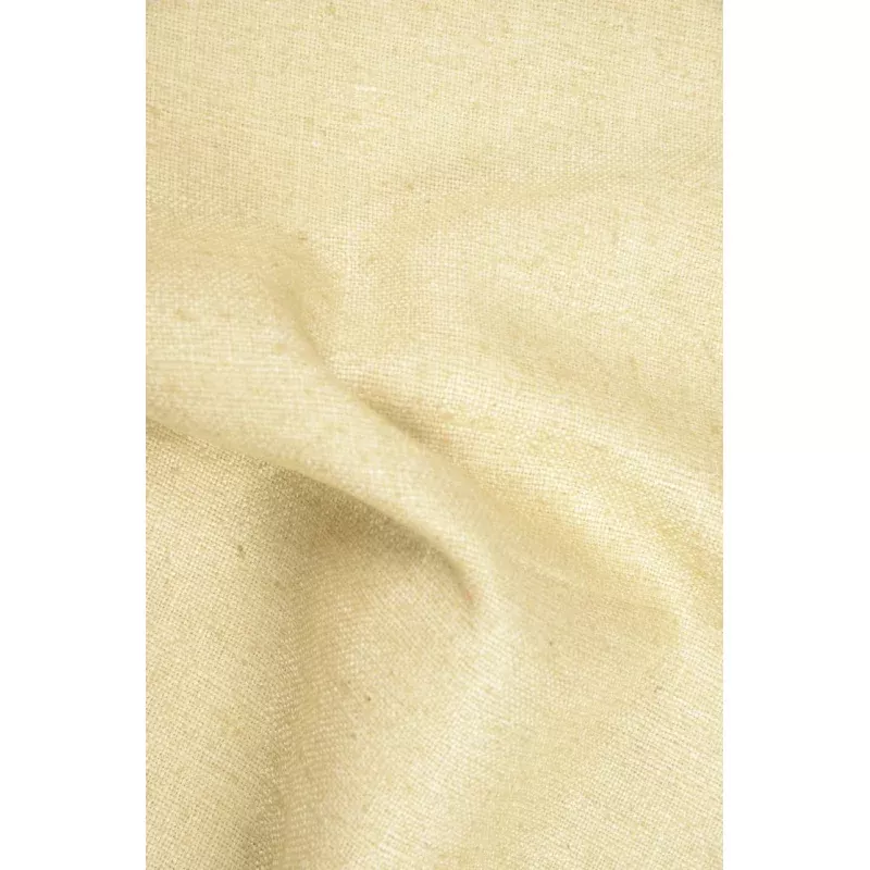 Maize Yellow Silk Linen (Matka) Fabric