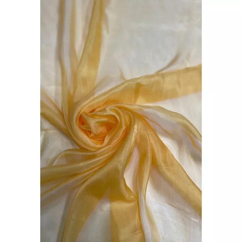 Marigold Silk Chiffon
