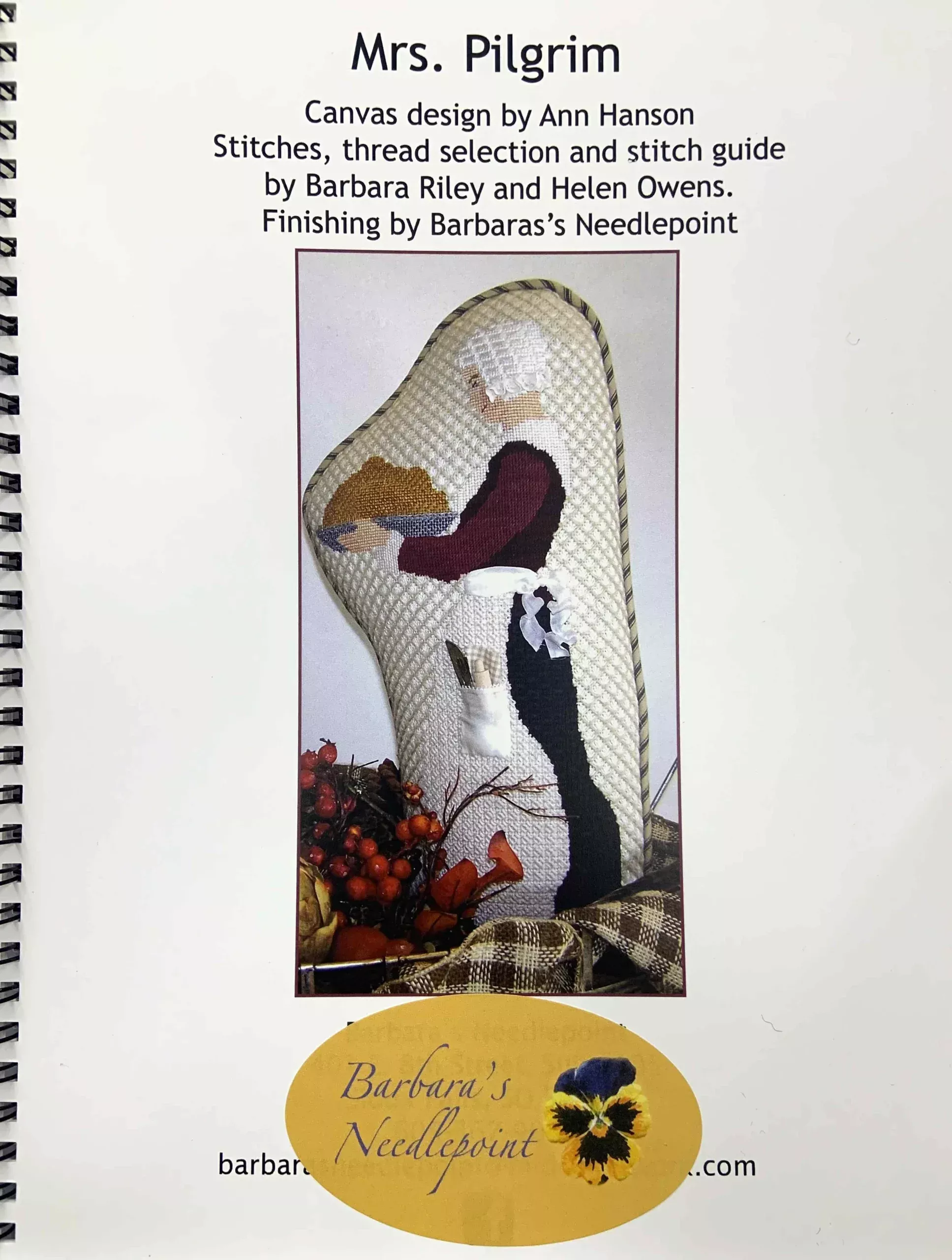 Mrs. Pilgrim Stitch Guide