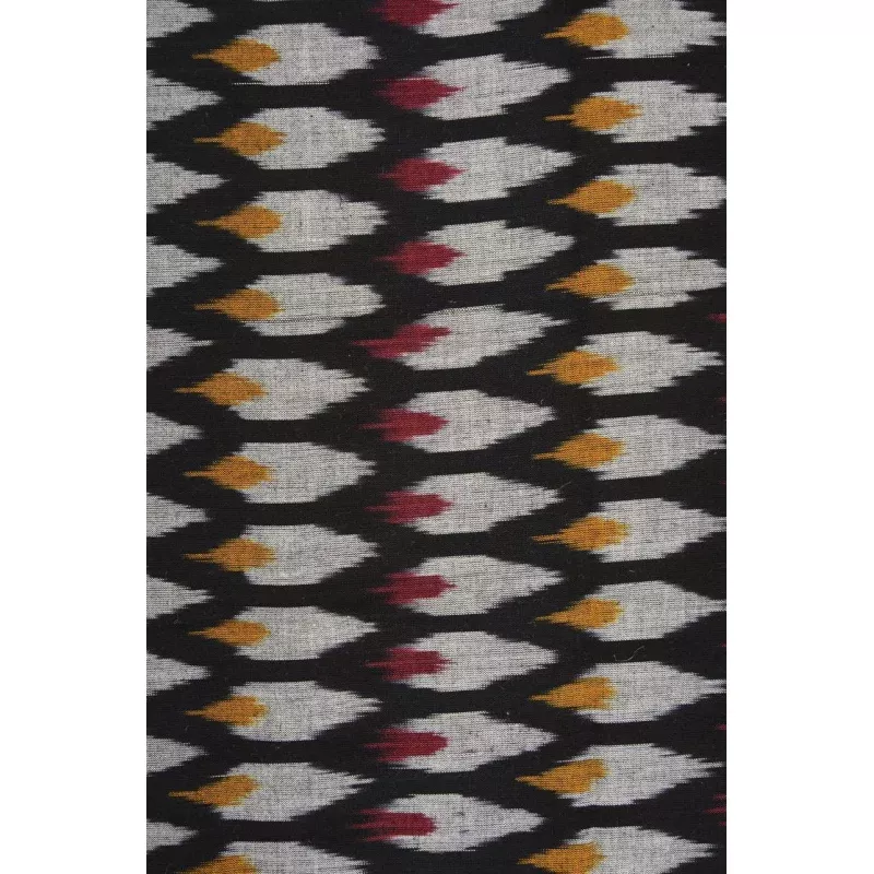 Multi-Color Cotton Ikat 038 Fabric